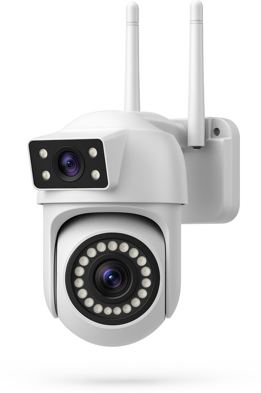 CÁMARA PTZ WI-FI FHD DOUBLE LENTE VISIÓN